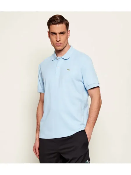 Tricou polo Lacoste albastru