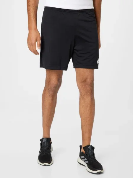 ADIDAS PERFORMANCE Športové nohavice / biela čierna