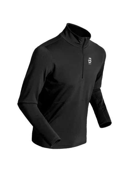 Koszulka termoaktywna pół-zip Daehlie Sportswear Pace czarna