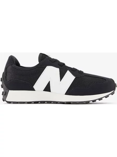 Buty sportowe New Balance junior Bungee Lace intensywna czerń 28 białe