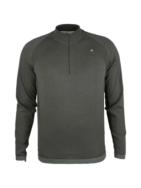 Pulover Stone Island cu strasuri verde