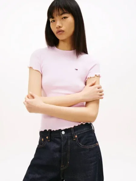 Tommy Jeans Tricou roz