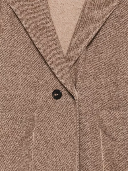 Palton D.exterior tricotate maro