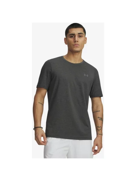 Koszulka z krótkim rękawem Under Armour Vanish Elite Seamless ciemnoszary S szara