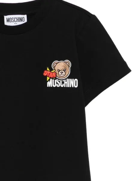 Koszulka dziecięca Moschino czarna