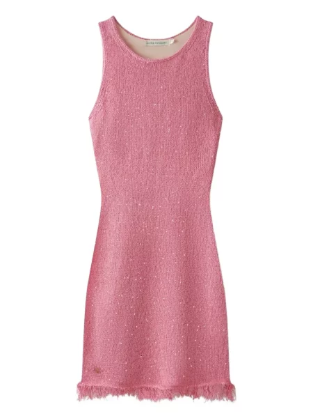 Rochie mini Asta Resort de costum roz