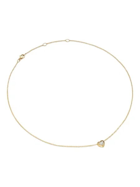Colier David Yurman cu motiv cu inimi galben