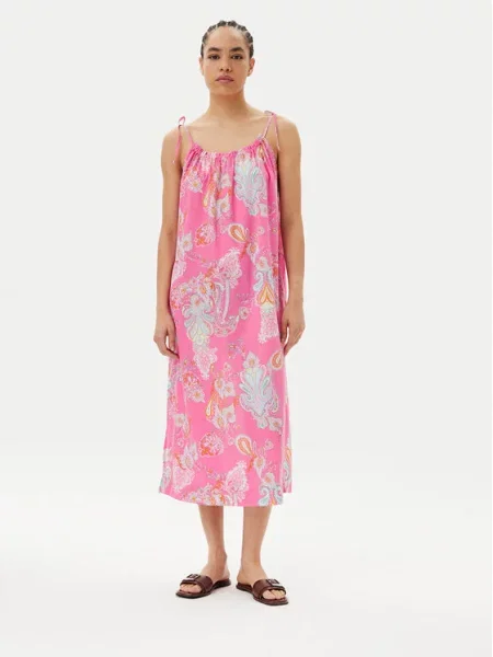 LAUREN RALPH LAUREN Naktiniai marškiniai Regular Fit rožinė