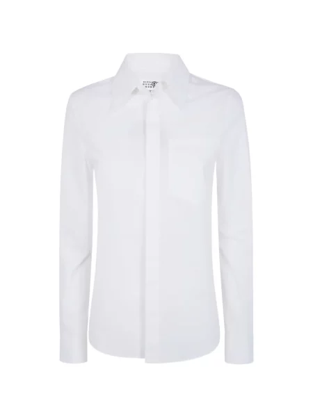 Lung cămașă Mm6 Maison Margiela alb