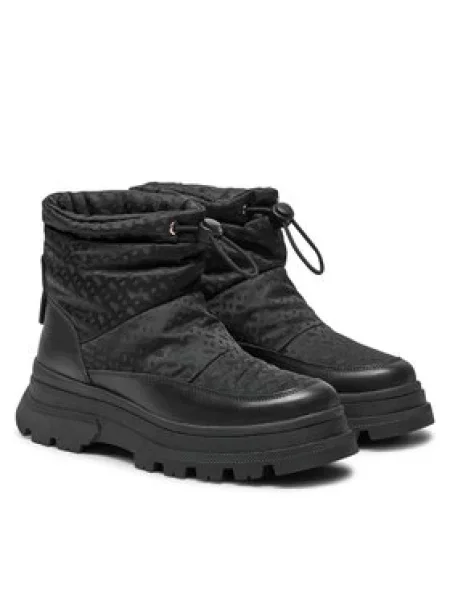 Boss Polokozačky Foster Bootie CBBNY černá
