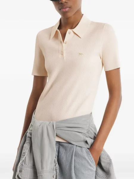 Tricou polo Maison Kitsune
