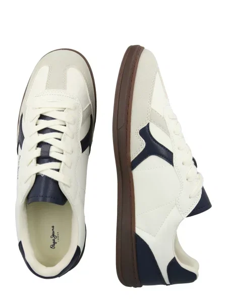 Sneakerși Pepe Jeans alb