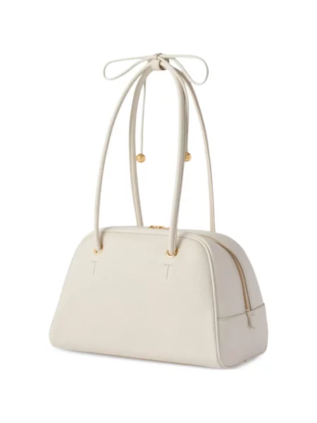 Geantă shopper Furla din piele alb