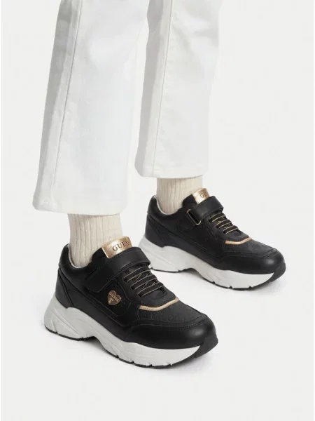 Guess Sneakersy czarny