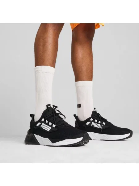 PUMA Buty Do Biegania Unisex Retaliate 3 Czarny biały