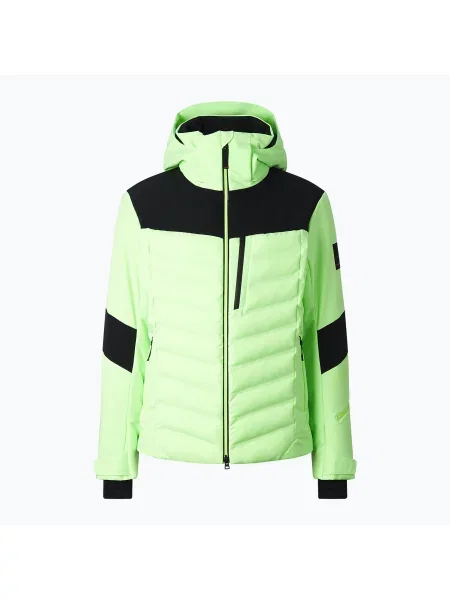 Kurtka narciarska BOGNER FIRE+ICE Radek vibrant lime zielona
