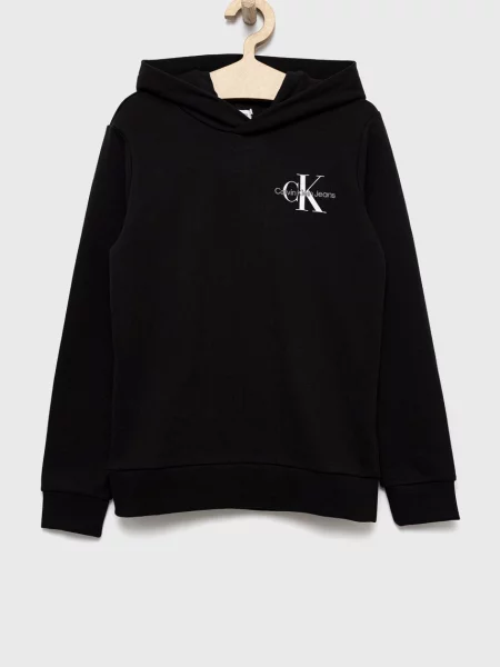 Calvin Klein Jeans Dječja dukserica crna