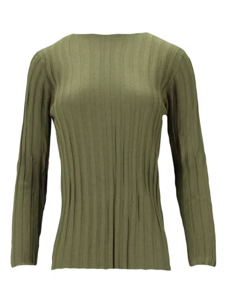 Top La Rose lung verde