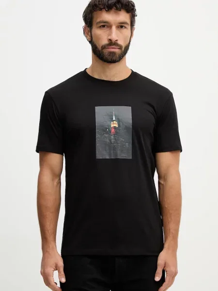 Armani Exchange Tricou negru