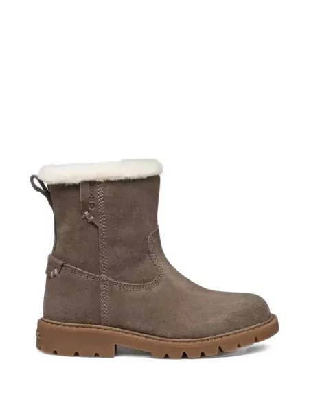 Buty do kostki dziecięce Geox brązowe