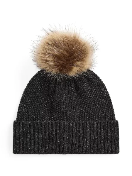 LAUREN RALPH LAUREN Čiapka Tmavosivá čierna