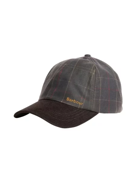 Barbour czapka z daszkiem zielona