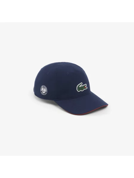 Lacoste Czapka Z Mikrofibry Z Edycji Sport Roland Garros szara
