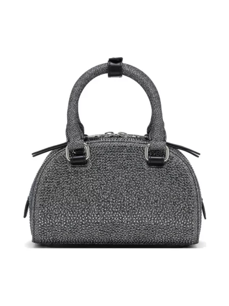 Torebka crossbody Diesel szara