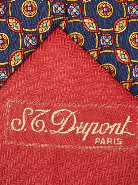 Μεταξωτή γραβάτα S.t. Dupont γραβάτες μπλε