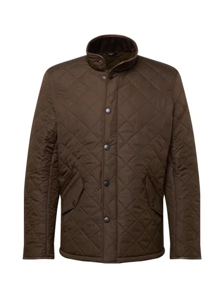 Barbour Prehodna jakna Powell oliva zelena