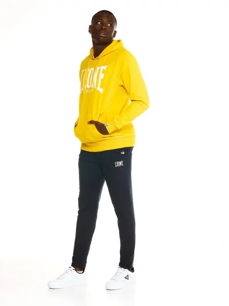 Leone Apparel Bluzy z kapturem żółta