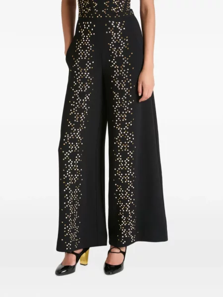 Pantaloni palazzo Temperley London negru
