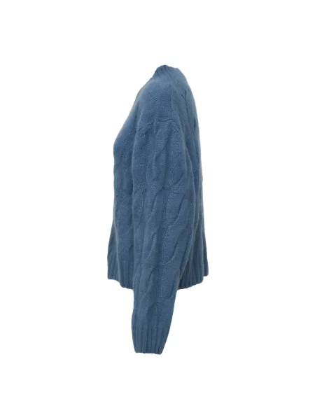 Sweter Allude z kaszmiru niebieski