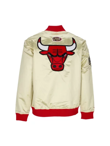 Kurtka bomber Mitchell & Ness żółty