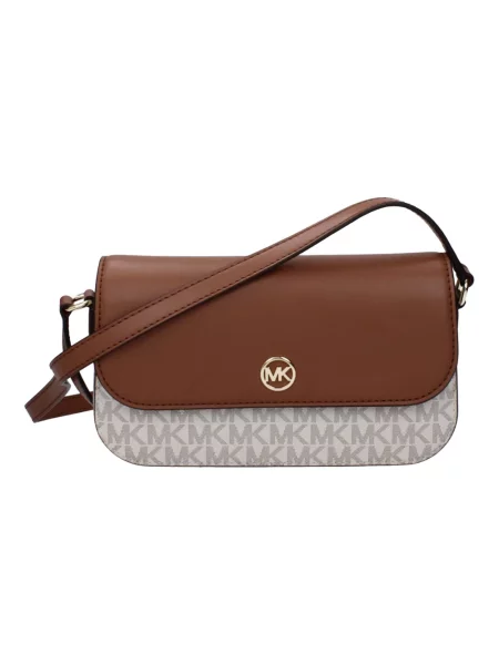 Turystyka piesza torba podróżna Michael Kors beżowa