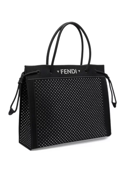 Shopper kabelka Fendi čierna