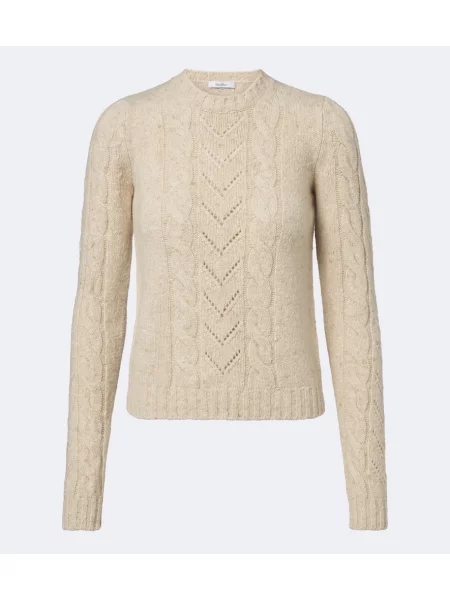Pulover Max Mara de lână bej