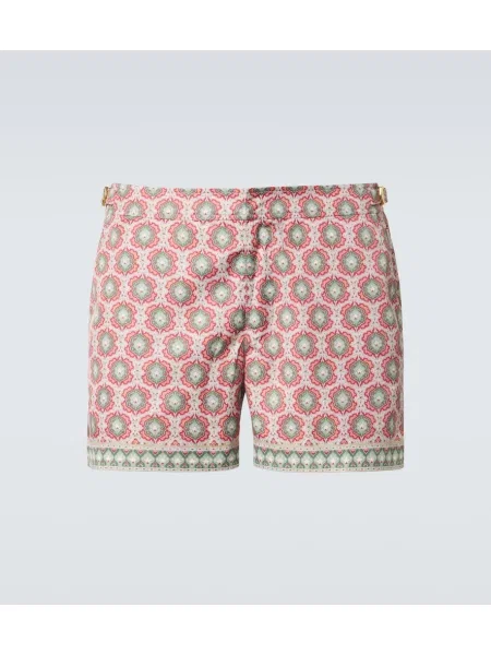 Slip de baie Orlebar Brown cu imagine maro