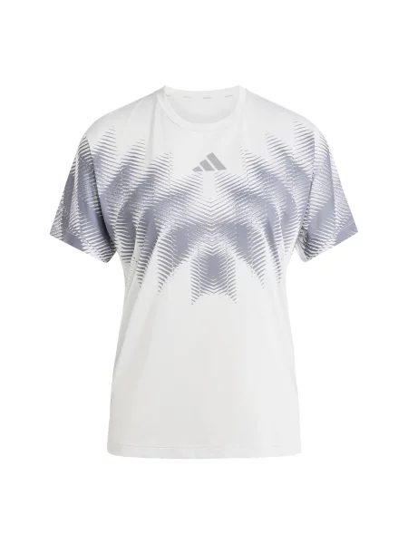 ADIDAS PERFORMANCE Funkční tričko Adizero Aspyre / světle šedá