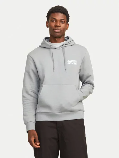 Mikina Jack & Jones šedá
