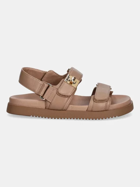 Sandały Steve Madden skórzane beżowe