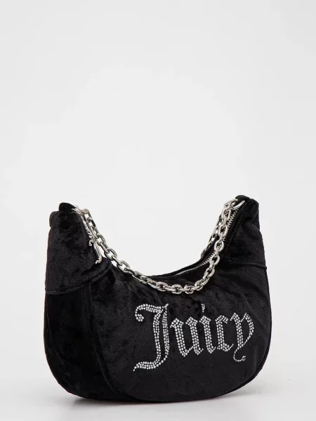 Велюрова сумочка Juicy Couture KIMBERLY чорний