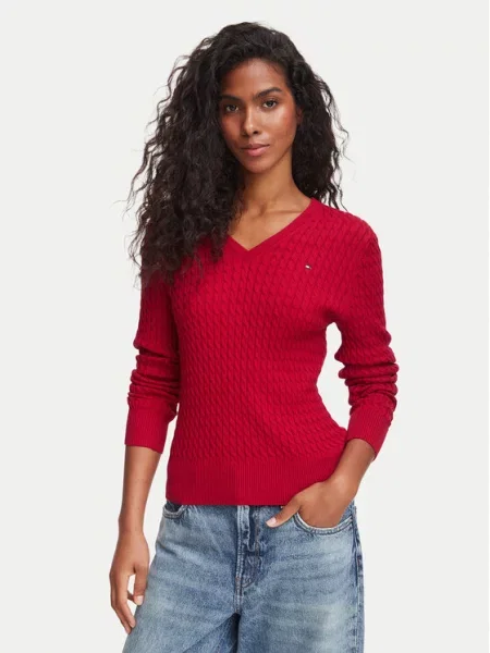 Svetr Tommy Hilfiger červený
