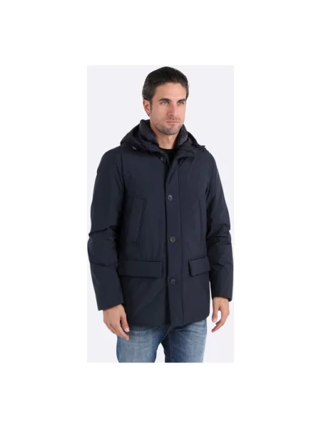 Parka Woolrich niebieska