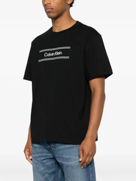 Tricou Calvin Klein cu imagine negru
