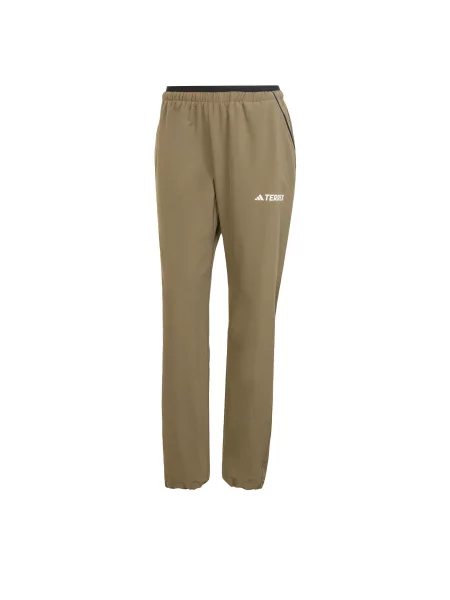 ADIDAS TERREX Pantaloni outdoor Lifeflex oliv / negru alb