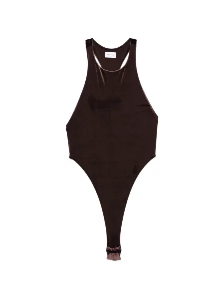 Body The Andamane cu gât halter maro