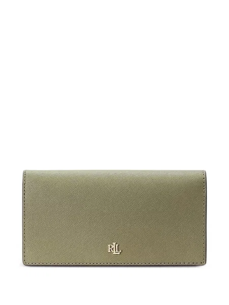 Portofel Lauren Ralph Lauren cu autograf verde