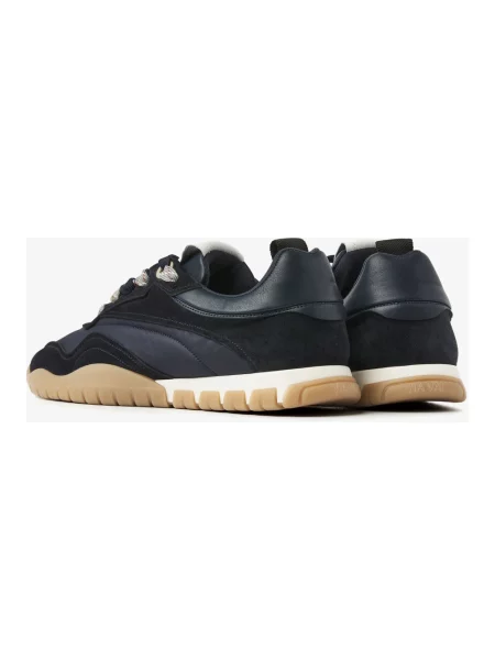 Sneakersy Via Vai skórzane niebieskie