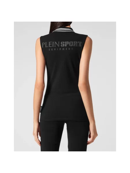Top sportowy Plein Sport czarny